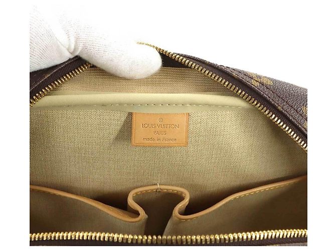 Borsa Deauville Monogram Louis Vuitton Marrone Monogramma - vista 8
