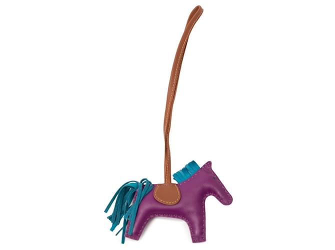 Accessorio per borsa Hermès Rodeo PM Charm Blu Porpora - vista 4