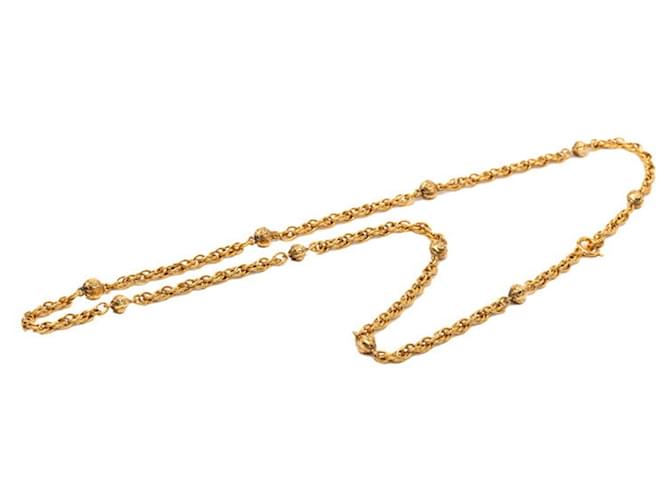 Collana Chanel Dorata D'oro - vista 2