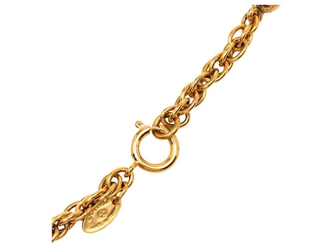 Collana Chanel Dorata D'oro - vista 3