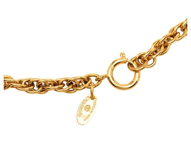 Collana Chanel Dorata D'oro - vista 4