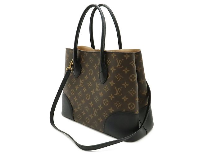 Borsa Louis Vuitton Monogram Flandrin Nero - vista 3
