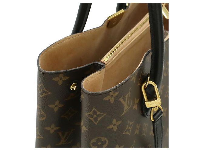 Borsa Louis Vuitton Monogram Flandrin Nero - vista 6