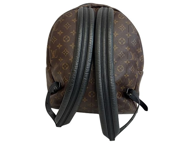 Zaino Palm Springs MM Louis Vuitton Marrone Monogramma - vista 2