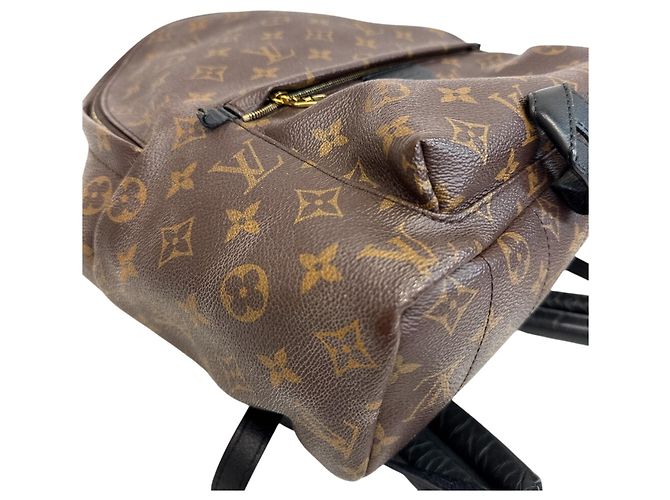 Zaino Palm Springs MM Louis Vuitton Marrone Monogramma - vista 6