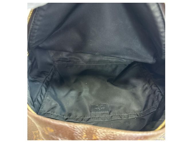 Zaino Palm Springs MM Louis Vuitton Marrone Monogramma - vista 8