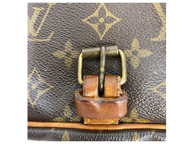Borsa a Spalla Saumur 30 Monogram Louis Vuitton Marrone - vista 12