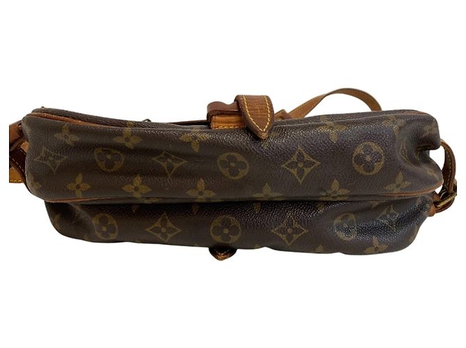 Borsa a Spalla Saumur 30 Monogram Louis Vuitton Marrone - vista 7