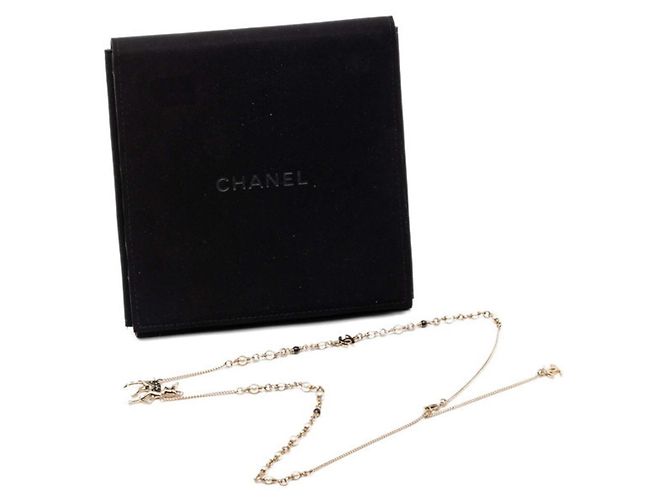 Collana con pendente a catena motivo cervo Coco Mark di Chanel D'oro - vista 5