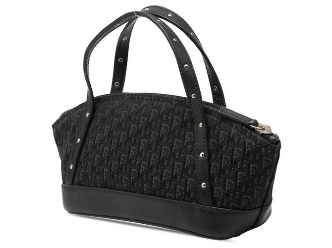 Borsa Trotter Street Chic Dior di Christian Dior Nero - vista 2
