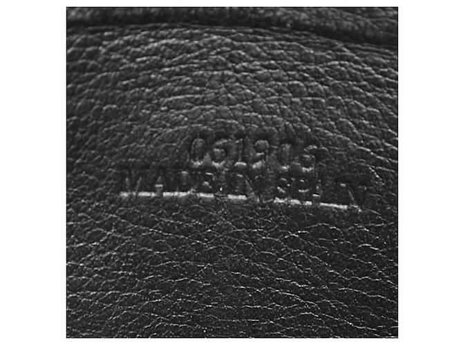 Custodia a frammenti con zip a forma di L Loewe Anagram Nero - vista 7