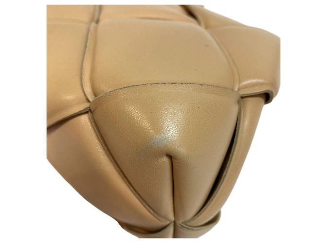 Borsa a Spalla Maxi Intrecciato 2 in 1 di Bottega Veneta Beige - vista 6