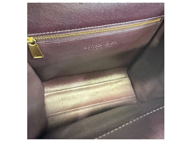 Sac à épaule 2-en-1 Bottega Veneta Bordeaux - vue 9