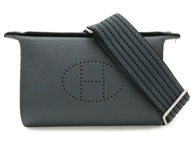 Borsa a Spalla Evelyne in Pelle Togo di Hermès - vista 2