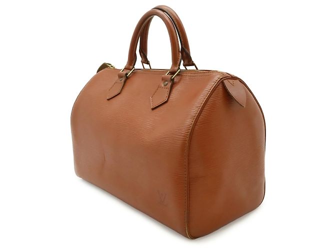 Borsa a mano Speedy 30 Epi di Louis Vuitton Marrone - vista 3