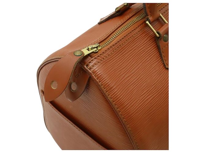 Borsa a mano Speedy 30 Epi di Louis Vuitton Marrone - vista 6