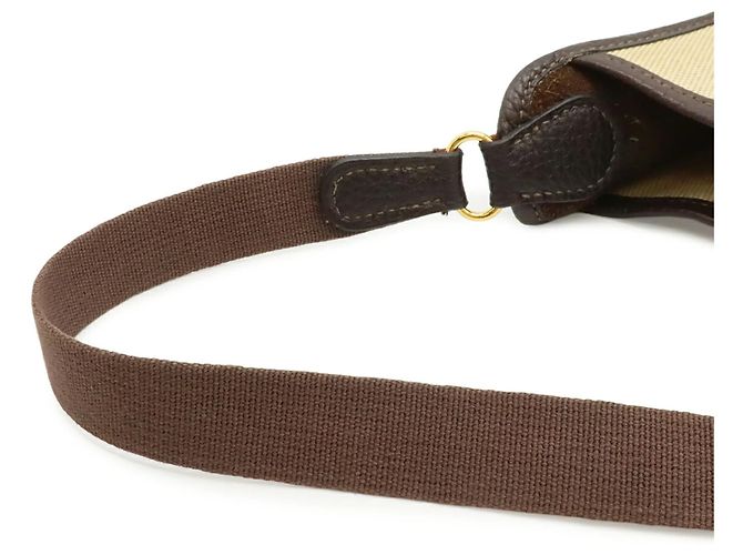 Borsa a Spalla Vespa PM Hermès Marrone - vista 5