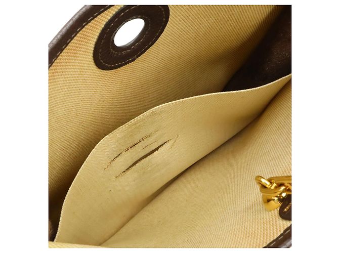 Borsa a Spalla Vespa PM Hermès Marrone - vista 8