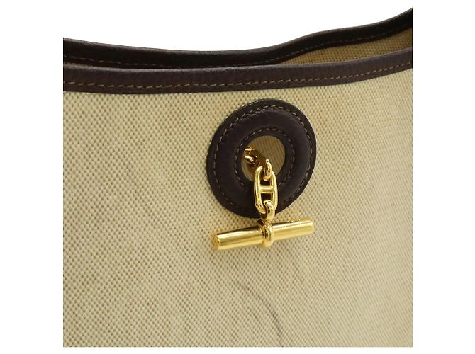 Borsa a Spalla Vespa PM Hermès Marrone - vista 9