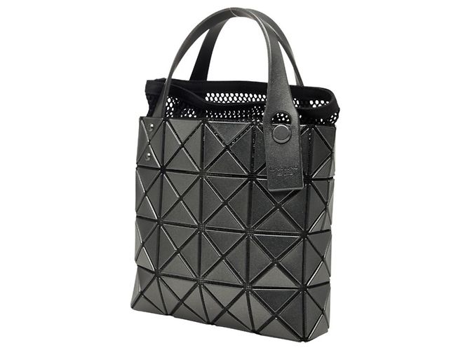 Borsa mini Bao Lucent Issey Miyake Marrone Nero - vista 2