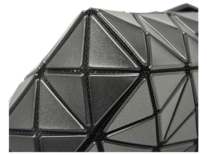 Borsa mini Bao Lucent Issey Miyake Marrone Nero - vista 5
