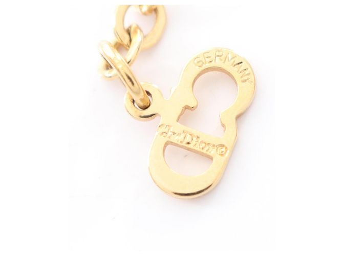 Collana con logo CD placcato oro di Christian Dior D'oro - vista 5