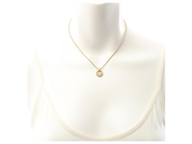 Collana con logo CD placcato oro di Christian Dior D'oro - vista 6