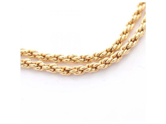 Collana con logo CD placcato oro di Christian Dior D'oro - vista 7