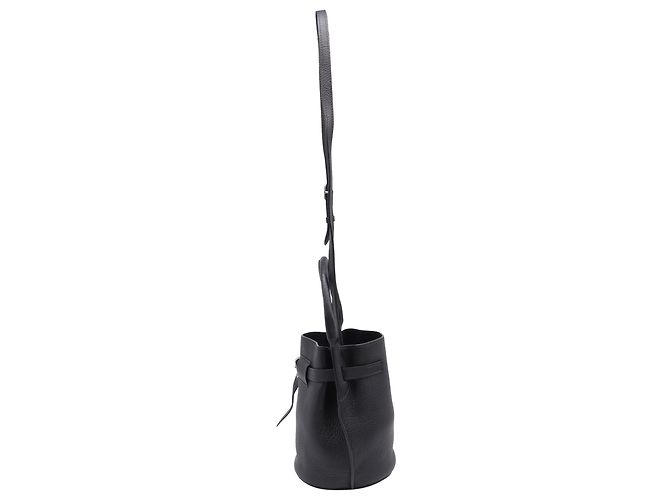 Céline Borsa a secchiello Nano Big Bag Celine in pelle di vitello nera Nero - vista 3