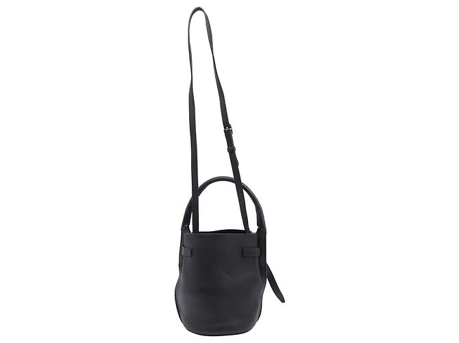 Céline Borsa a secchiello Nano Big Bag Celine in pelle di vitello nera Nero - vista 4