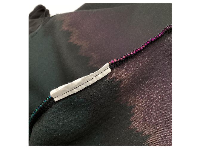 Abito Mini con Motivo Zig-Zag Missoni in Viscosa Multicolore - vista 5
