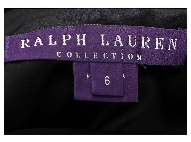 Falda lápiz midi en lana negra de la colección Ralph Lauren - vista 4