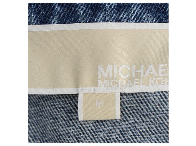 Mono de mezclilla de manga larga Michael Michael Kors en algodón azul - vista 4