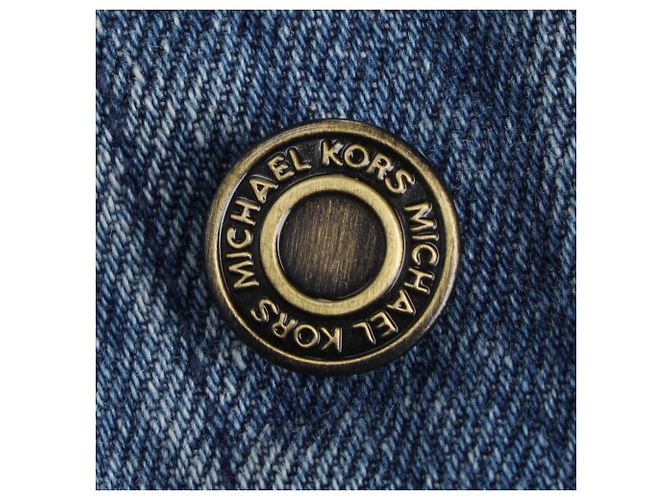 Mono de mezclilla de manga larga Michael Michael Kors en algodón azul - vista 6