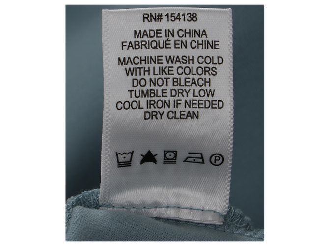 Pantalones rectos Staud en rayón azul - vista 5