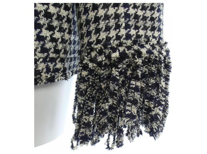 Veste sans col Chanel Noir - vue 6