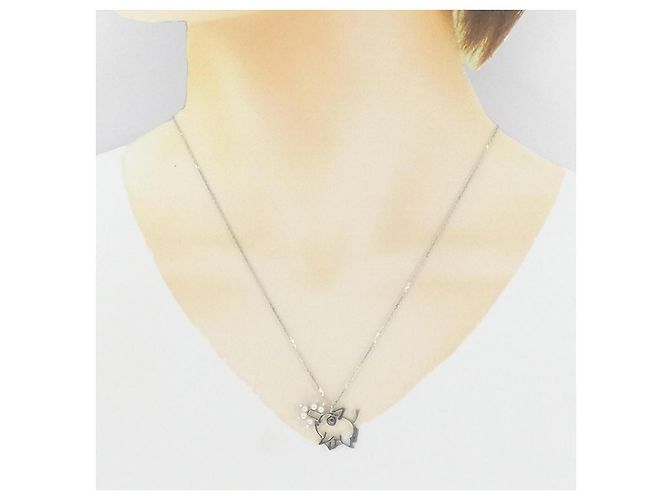 Collana in argento 925 con perle d'acqua dolce Tasaki - vista 6