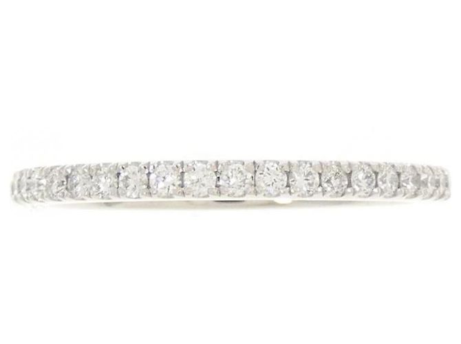 Autre Marque AHKAH Tina Platin-Diamantring Silber - Ansicht 2