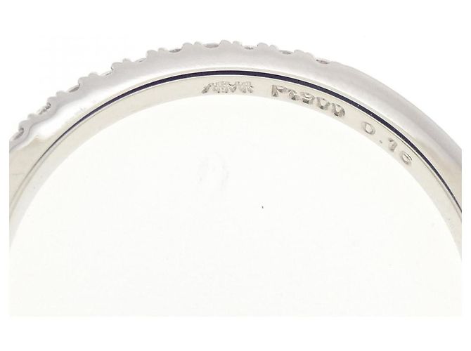 Autre Marque AHKAH Tina Platin-Diamantring Silber - Ansicht 4