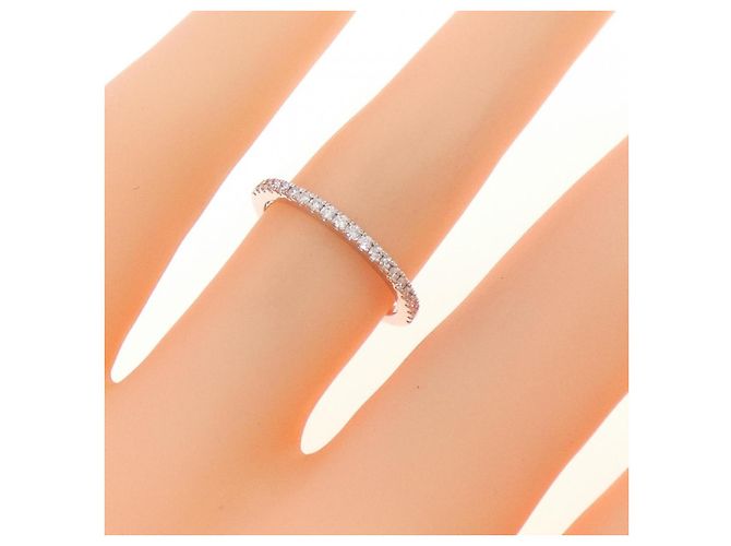Autre Marque AHKAH Tina Platin-Diamantring Silber - Ansicht 5
