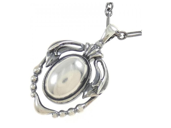 Autre Marque Collana in argento 925 Georg Jensen - vista 3