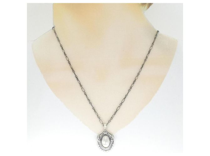 Autre Marque Collana in argento 925 Georg Jensen - vista 6