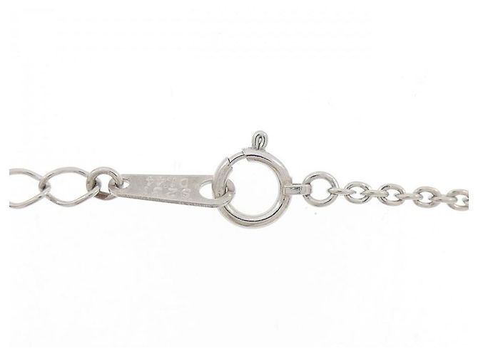 Autre Marque Collana in Zaffiro e Diamante Pt850 Blu - vista 5