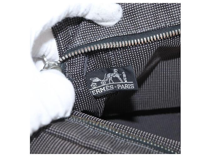 Hermès Fourre-tout Herline aus Canvas Braun - Ansicht 6