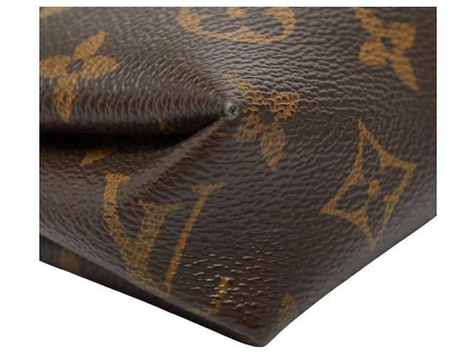 Borsa a spalla Pallas Monogram di Louis Vuitton Marrone Blu navy - vista 4