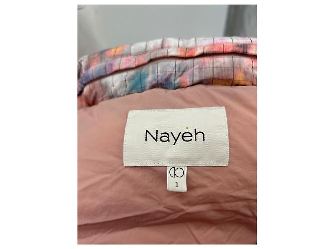 Autre Marque Bunte bedruckte Daunenjacke Pink - Ansicht 5