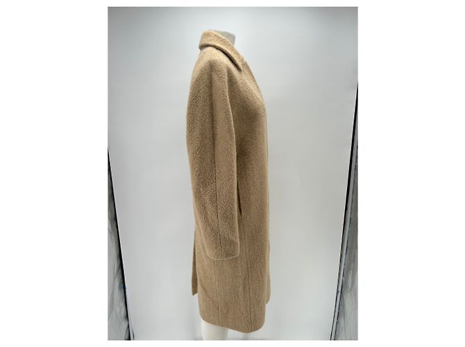 Autre Marque Abrigo de lana beige MY812 - vista 3