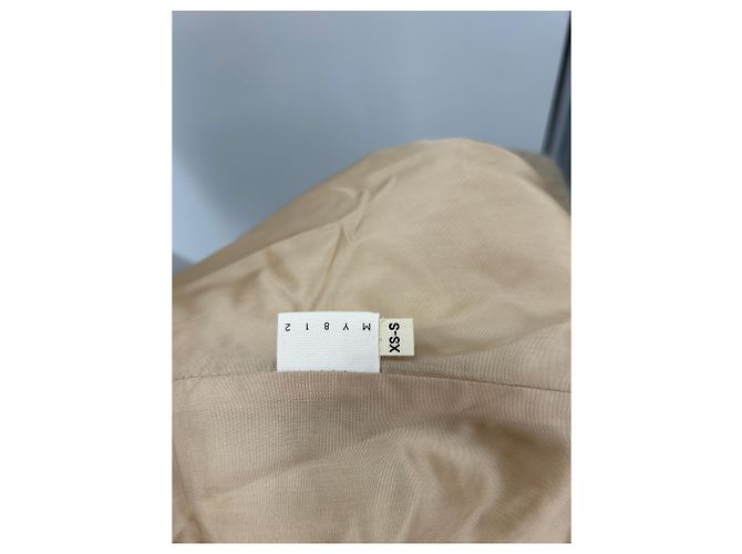 Autre Marque Abrigo de lana beige MY812 - vista 7