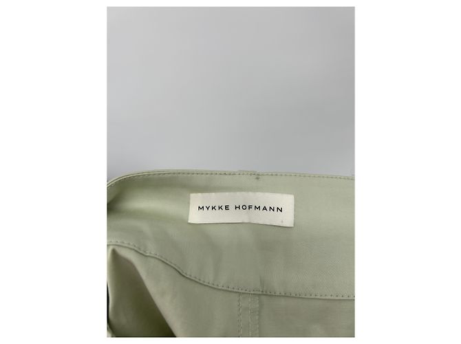 Autre Marque Bermuda MYKKE HOFMANN verde água algodão XS - vista 4
