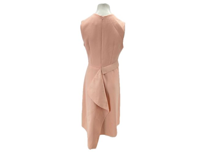 Roksanda Rosa Wollkleid mit Schleife Pink - Ansicht 2